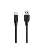 ACC-A2CC-3A, GENIUS Fast charging USB 3.0 1.5m, and sync a USB-C device from any USB-A charger, Black