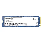 Kingston, NV3 PCIe 4.0 NVMe SSD, 4000GB, 2280 PCIe.