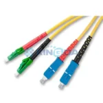 KD-FO6028-B, Kingda, SC/PC-LC/APC Duplex Jumper, Singlemode 2m