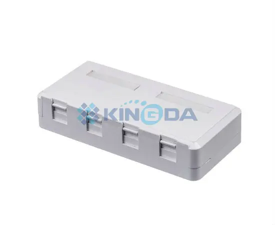 KD-WP07-A, Kingda, Surface box,4 x ports,with keystone jack