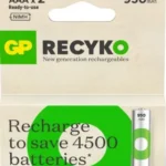 RHC103E041, GP, Battery, AAAx2, NiMH 1.2V 950mAh Rechargeable.
