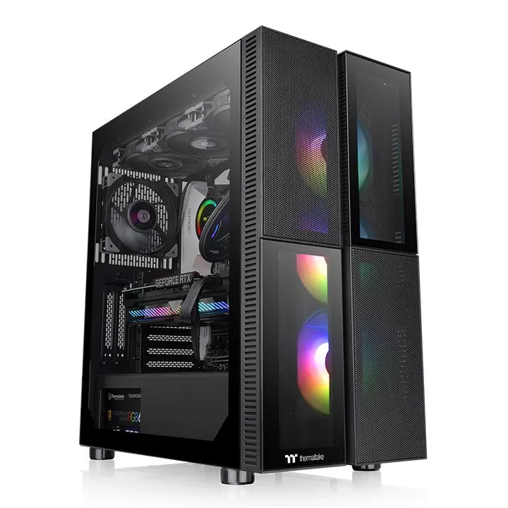 Thermaltake, Versa T26 TG ARGB Case Black.