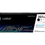 207A HP Black Toner Cartridge, Black W2210A