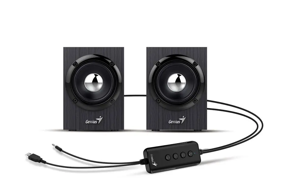 Genius, SP-HF385BT Bluetooth Speaker Black Gray