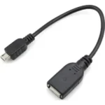 KDUSB2002-1M, KINGDA, USB 2.0 A female to micro B 5Pin male cable,CU ,1M