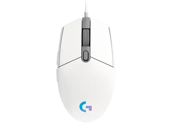 logitech, G102, Mouse (RGB) White