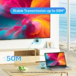 V1184A, UNITEK, Wireless HDMI, USB-C Wireless HDMI Extender Kit, HD, Kit Up to 50M.