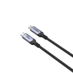 C14110GY-2M,UNITEK 2M, CM to CM Power Delivery 3.1 240W Charging Cable, Black