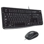 MK120, LOGITECH, Keyboard, USB COMBO, ENG/RU, BLACK.