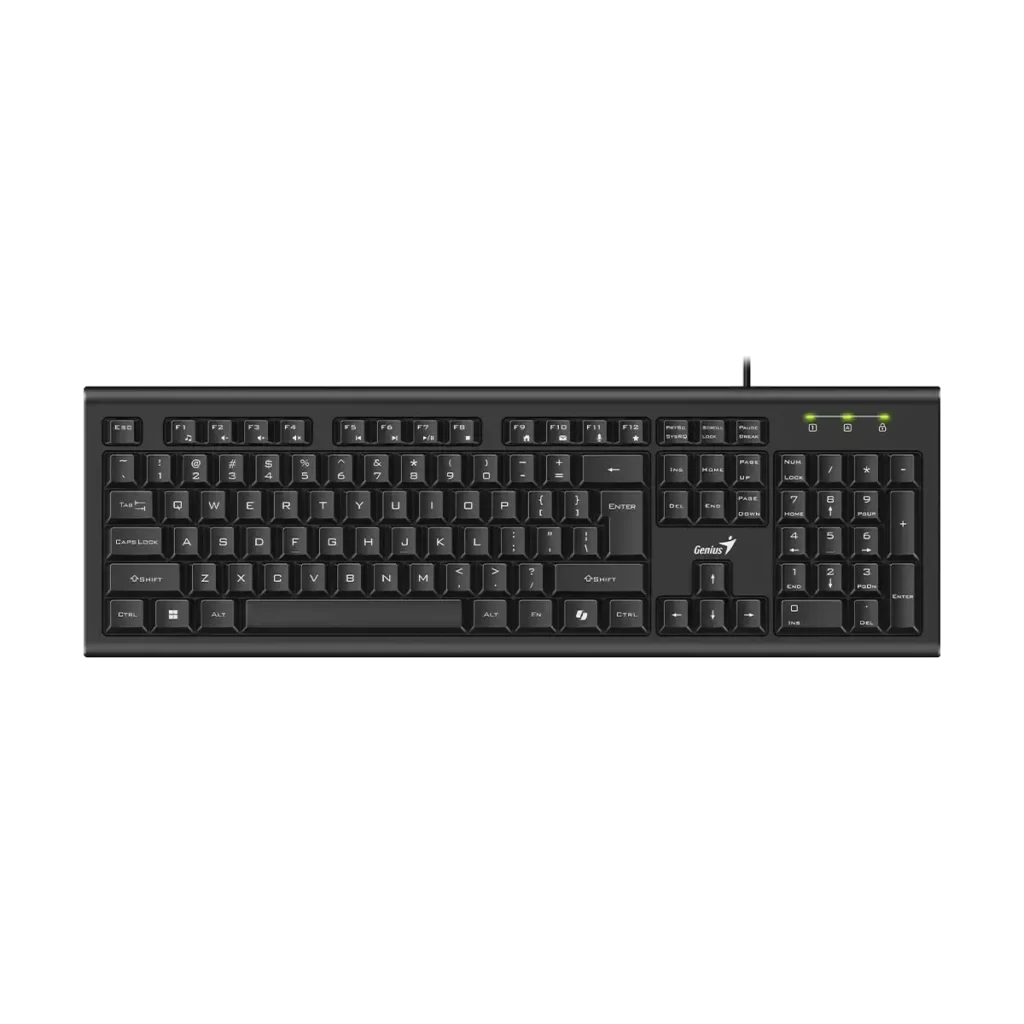Genius, KB-113, Keyboard, Copilot, Multimedia, Black