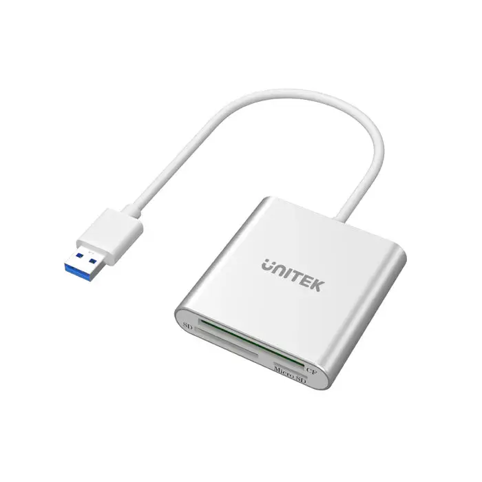 Y-9313, UNITEK, USB Adapter, USB3.0 5 Gb to Micro SD/SD/CF Card Reader. Y-9313, UNITEK, USB Adapter, USB3.0 5 Gb to Micro SD/SD/CF Card Reader.