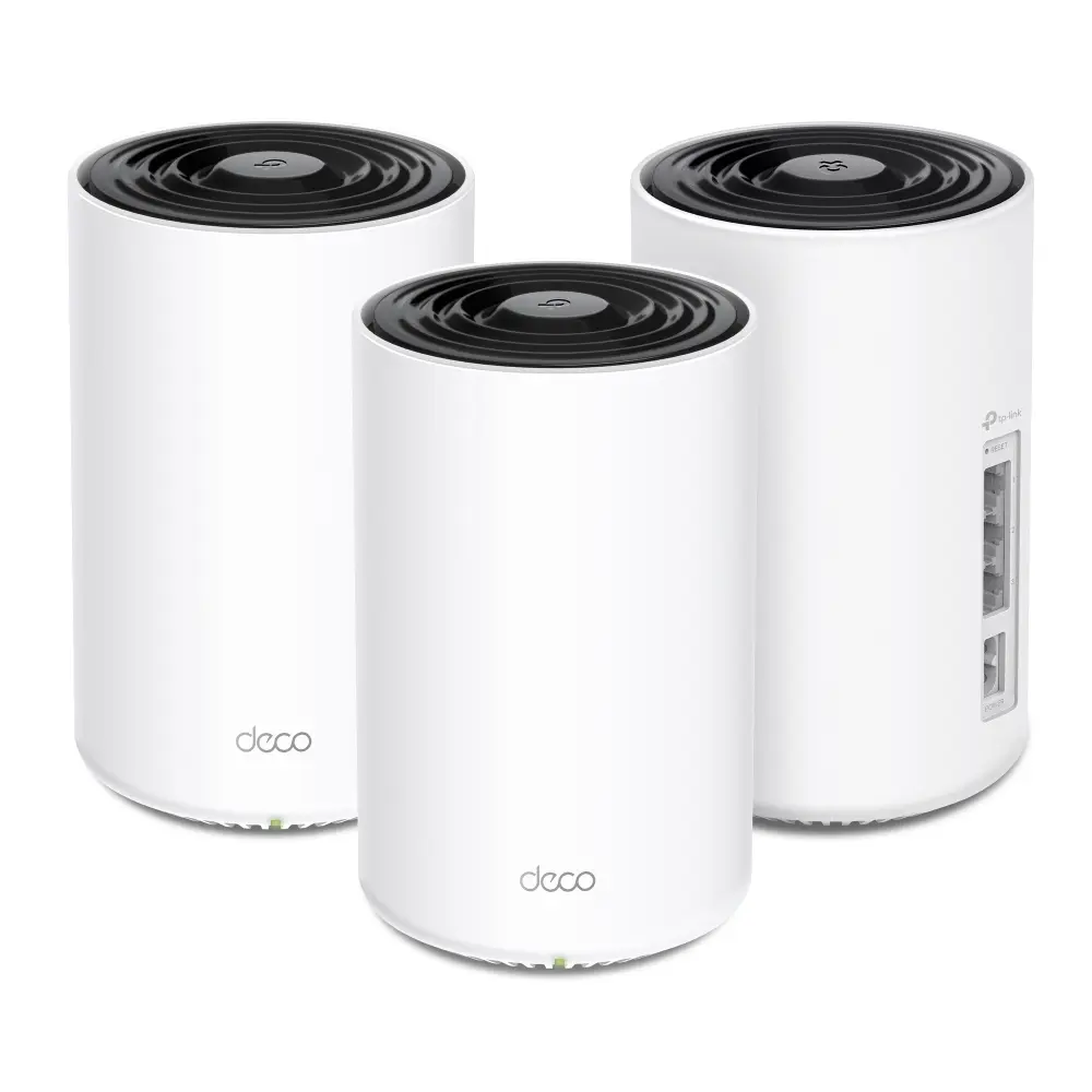 TP-Link, Deco PX10(3-pack) AX1500 + AV1000 Whole Home Powerline Mesh Wi-Fi 6 System
