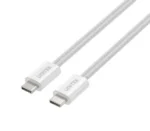 C14141AWH01-1M, UNITEK, 1M, 100W Magnetic USB-C Charging Cable, White.