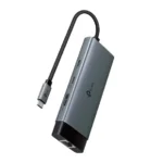 UH6120C, TPLINK, Type C Adapter, USB Type-C 6-Port Hub, K@60Hz HDMI, 1 Gbps ethernet, 100W PD, 1×USB-C Data Ports, 2× USB-A