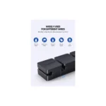 LP208, UGREEN, Cable Manager, Cable Organizer, Black.