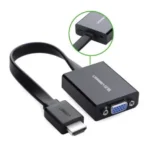 MM103 Ugreen (40248) Active HDMI to VGA Adapter Converter, Audio Support 1080P60Hz for Apple TV, PC