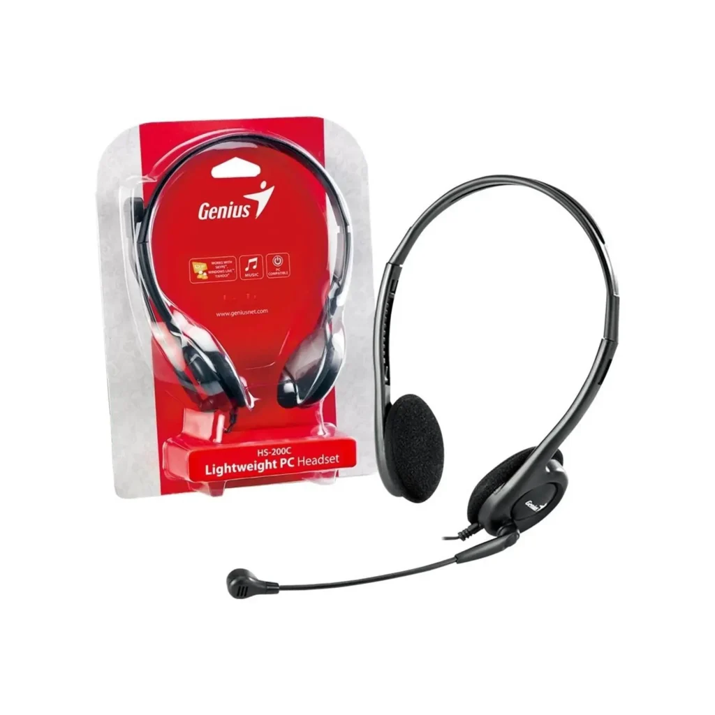 Genius, HS-M200C Headset Black