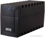 POWERCOM, RPT-600A, 600VA/360W, Line-Interactive, Automatic internal bypass, Black