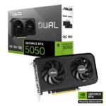 ASUS Dual GeForce RTX™ 5050 8GB GDDR6 OC Edition