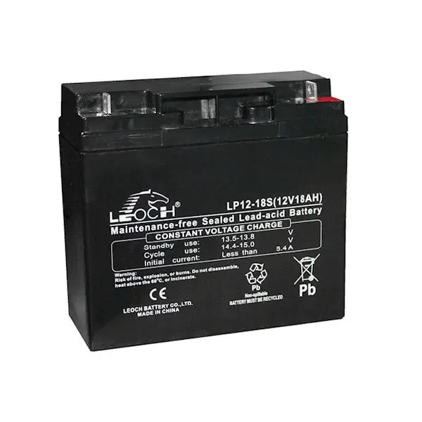 LEOCH, LP12-18, 12V 18Ah Rechargeable