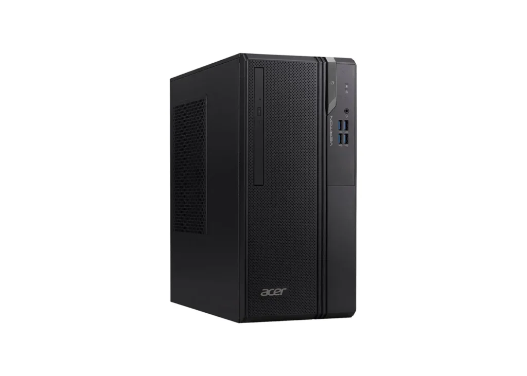 Veriton S2690G, ACER, PC, TWR Intel Core i5-12400, 8GB, F512GB, HDMI,DP,VGA, kb+m, Lin, black.
