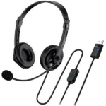 Genius, HS-230U, USB Headset Black