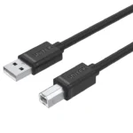 Y-C420GBK, UNITEK, USB 2.0 USB-A (M) to USB-B (M) Cable 3M.