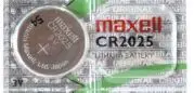 CR2025 LI.MIC 1PK ON 5 CARD(J) Maxell 4902580131265