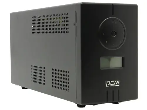 POWERCOM, Inverter, INF-3000AP, 3000VA/1800W, Offline/Standby, 2xSchuko, 208-240VAC, 36V65Ah, USB, Sinewave, Tower,Black.