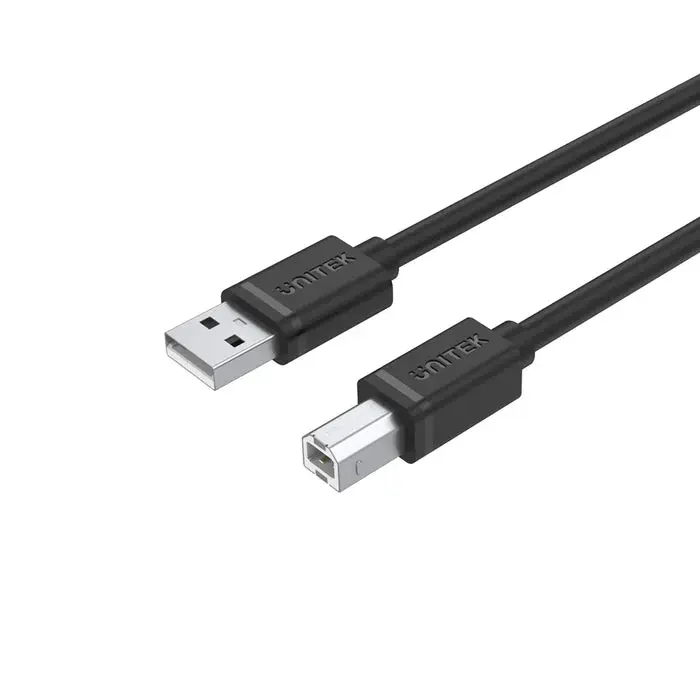 Y-C4001GBK, UNITEK, 2M USB 3.0 USB-A (M) to USB-B (M) Cable