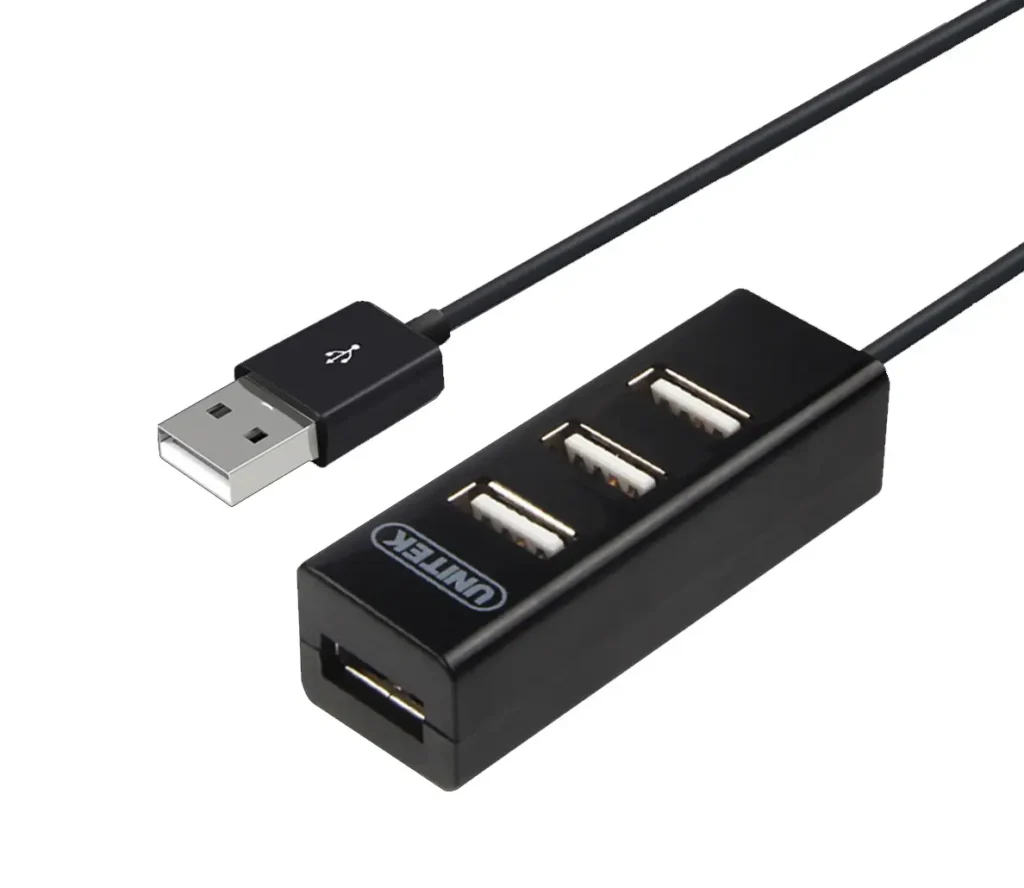 Y-2140, UNITEK, USB HUB, 4 Ports USB 2.0 480Mbps (80cm Cable).