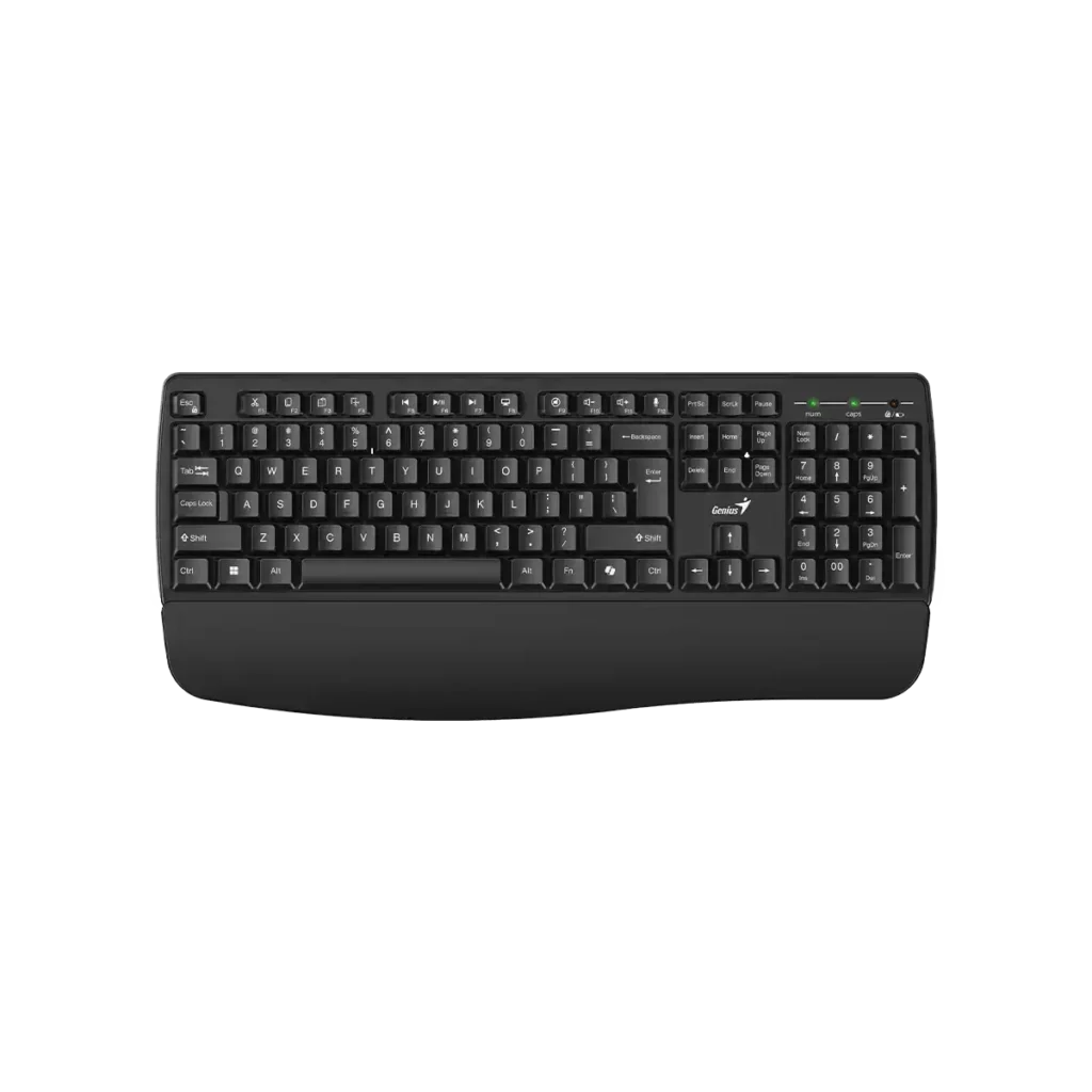 Genius, KB-7123, Keyboard, AI Copilot, Black