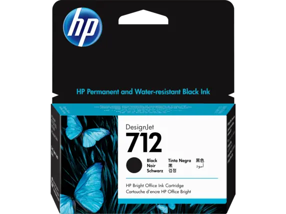 HP 712 Black Ink Cartridge 3ED70A