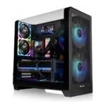 Thermaltake, View 390 Air Mid Tower Chassis Case Black.