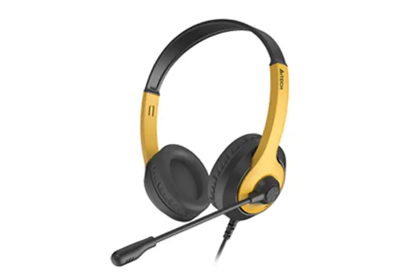 FH100U, A4TECH, Headphone, Bumblebee.