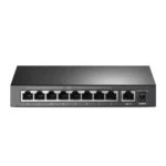 TP-Link, TL-SF1009P, 9-port 10/100Mbps Desktop Switch with 8-Port PoE+