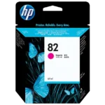 HP 82, Magenta IDesignJet Ink Cartridge C4912A