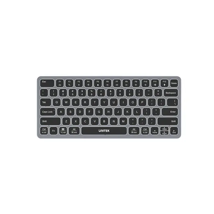 UNITEK, D1092A, 9-in-1 USB-C Keyboard Hub, Grey