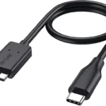 KDUSBC3005, KINGDA Type C Plug Cable to USB 3.0 Micro B Plug for external HDD 0,5 m