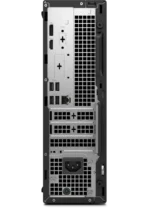 DELL, Pro Slim QCS1250, Desktop PC, Core i3-14100 / 16GB DDR5 / 512GB SSD / Intel UHD 730 / Ubuntu, Black