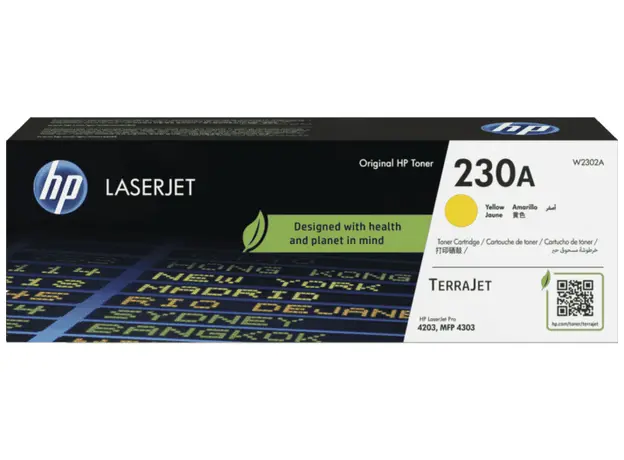 230A HP, Toner Cartridge Yellow, W2302A