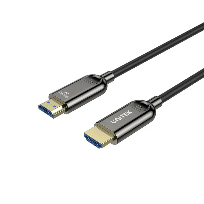 C11085GY01-10M, UNITEK, Fiber Optic HDMI Cable 8K 60Hz 10M..