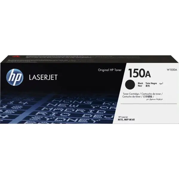 150A HP Toner Cartridge, Black W1500A