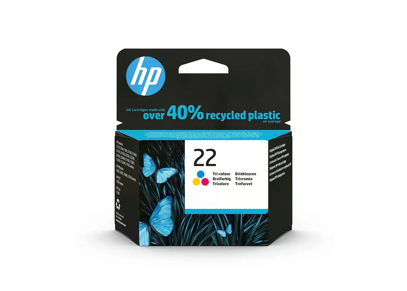 HP 22, Tri-Color Ink Cartridge C9352AE HP 22, Tri-Color Ink Cartridge C9352AE