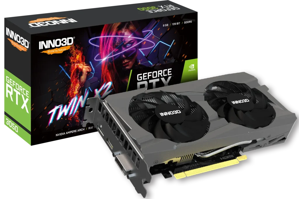 INNO3D GEFORCE RTX™ 3050 TWIN X2 8GB GDDR6