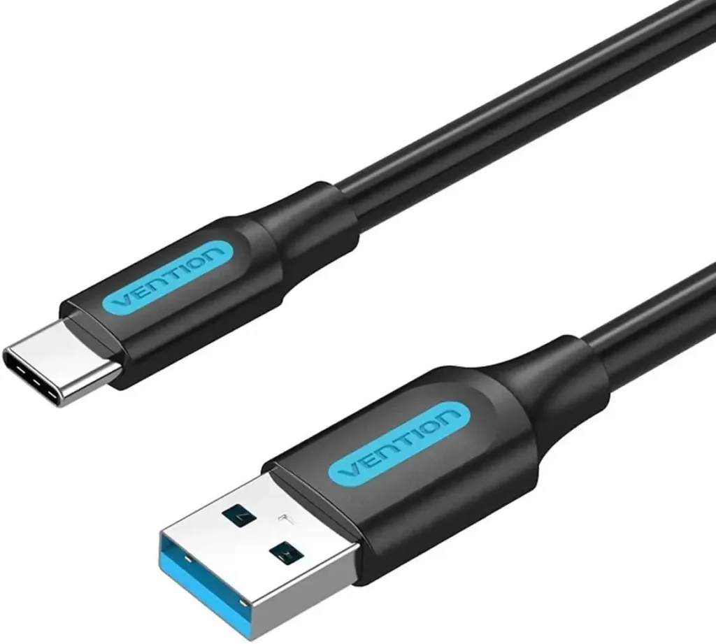 VENTION COZBG USB 3.0 A Male to C Male Cable 1.5M Black PVC Type