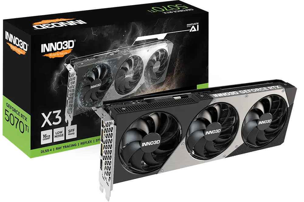 INNO3D GeForce RTX™ 5070 Ti X3 16GB GDDR7