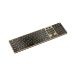 Genius, SlimStar 7250BT, AI Copilot Key, Keyboard, Pine wood
