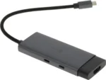 UH5020C, TPLINK, Type C Adapter, USB Type-C 5 in 1 Hub, 4K@60Hz HDMI, 100W PD, 1× USB-C Data Port, 2× USB-A Data Ports.