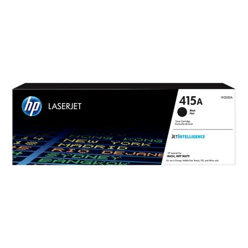 415A HP Toner Cartridge, Black W2030A